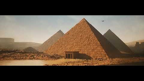 Ruined Desert Unreal Engine Test Render