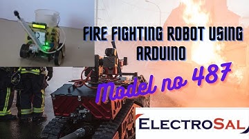 Fire Fighting Robot Using Arduino //Engineering / electronic / electrical / project /diploma