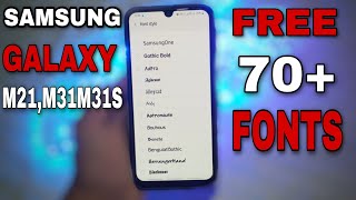 Best Trick for free Download 70+ Font without Root in All Samsung phones screenshot 5