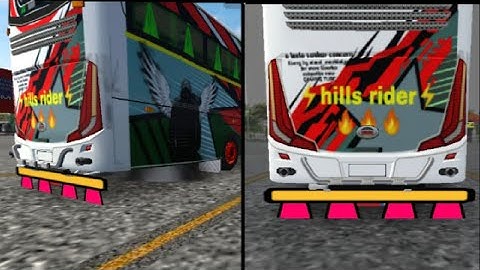 how to add disco lights in bus simulator indonesia