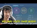 CHALLANGE SOLO EPIC-MYTIC AWAL SEASON SELESAI!! 32 MATCH WINRATE 90%-23 MVP - 2 SAVAGE