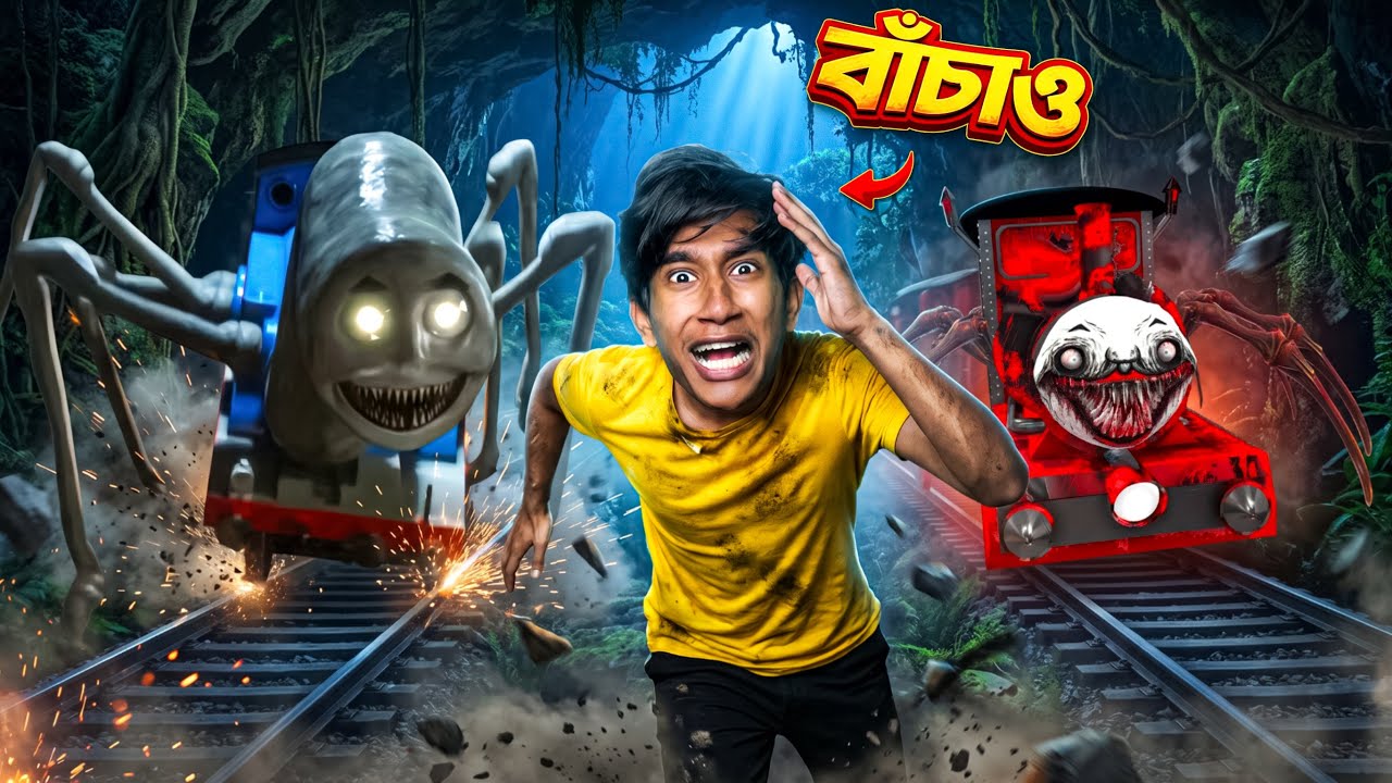 EVIL THOMAS TRAIN 🚂 x CHOO CHOO CHARLES 😱