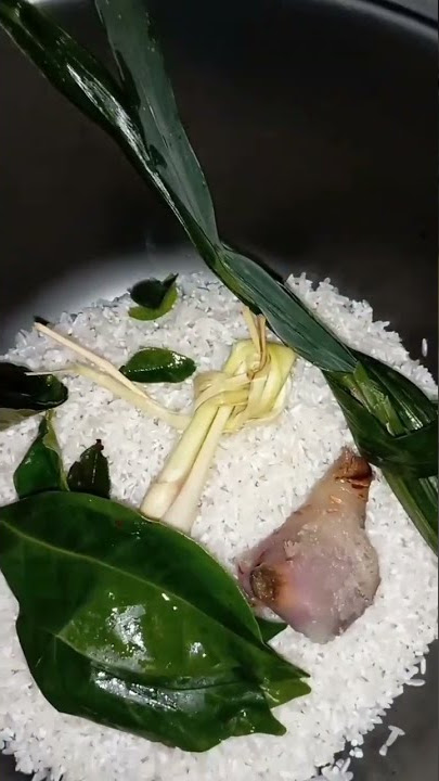 Nasi Uduk Magic Com Santan Instan ala Anak Kost