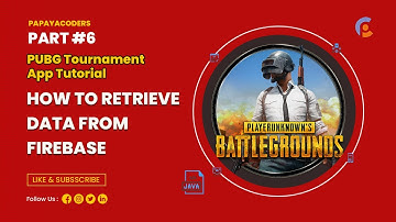 PUBG Tournament app. Retrieving Tickets Data from Firebase database android studio