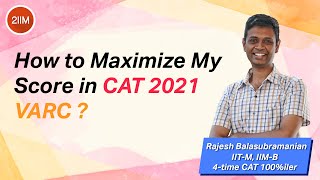 How to Maximize your VARC Score in CAT? | Cross the 90th percentile in VARC | 2IIM CAT Preparation