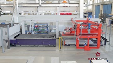 Starmatik Loading-Unloading system for laser machine