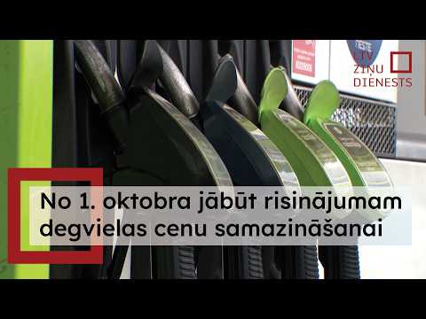 Valdība lems par pasākumiem, ar kuriem degvielas cenu varētu samazināt pat par 20 centiem litrā