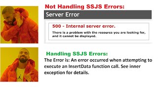 Error Handling : SSJS Simplified E9