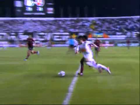 Santos 4 x 5 Flamengo. Elano bate penalti com cavadinha e Felipe defende na Embaixadinha 27/07/11