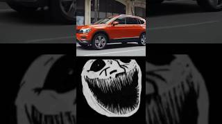 Volkswagen car commercial troll face meme 🗿 | #shorts