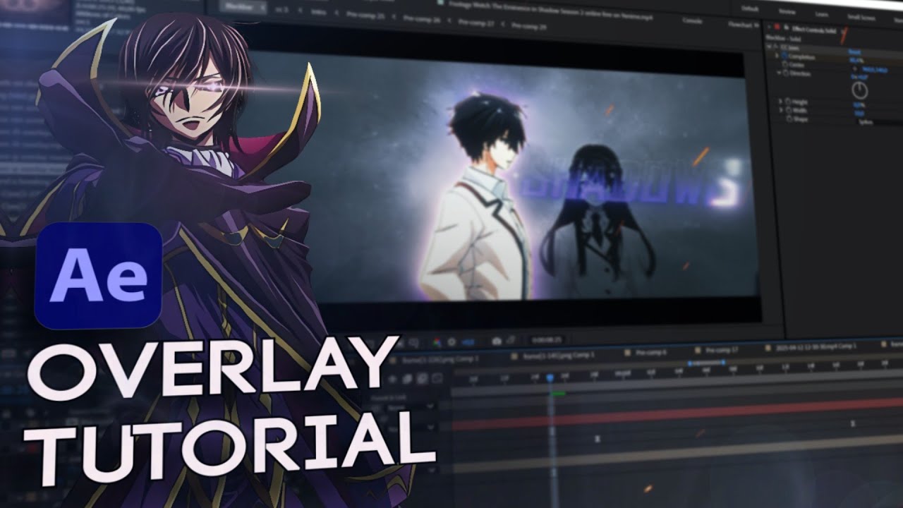 Как профессионально использовать наложения (+бесплатные наложения) | Учебное пособие по After Eff...