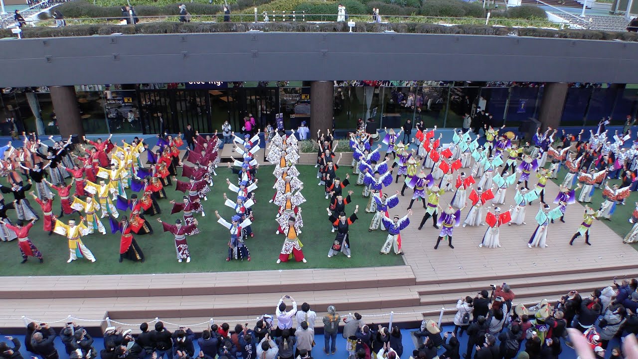 【4K】総踊り｜この地へ〜（ご当地ふるさとウィークエンド2024/クリスタルアベニューお祭りステージ)