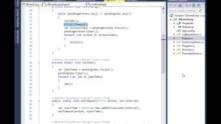JS event loop, callbacks, and promises for C# developers