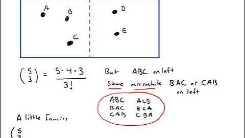 Lecture - Microstates and Macrostates (Part 2 of 2)