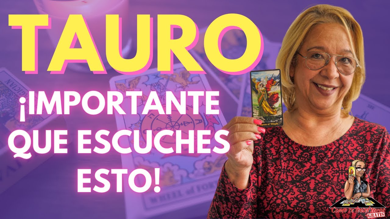 TAURO! DISIMULA PERO TERMINARÁ POR RECONOCER LO QUE SIENTE POR TI! PERO ...