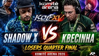 Shadow X vs Kbecinha | INSANE KOF XV Battle 🔥 Komite Arena 2026