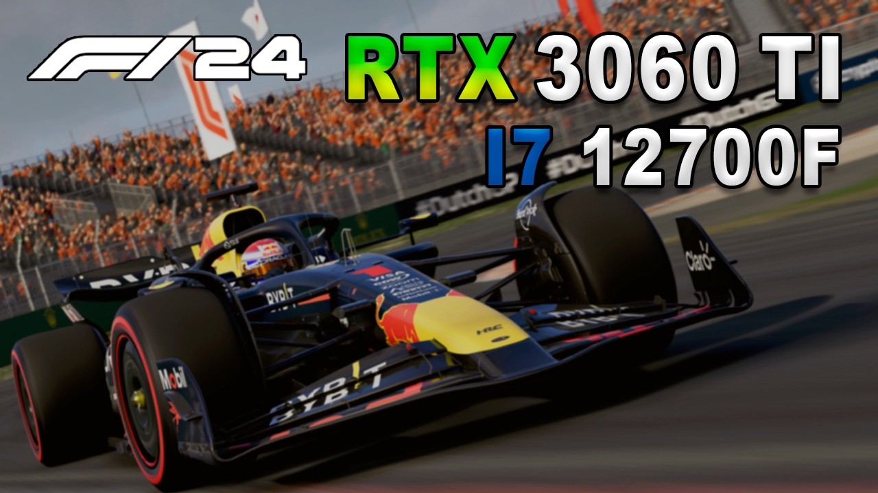F1 24 Benchmark | RTX 3060 Ti + i7-12700F | 1440p DLSS (Low vs 