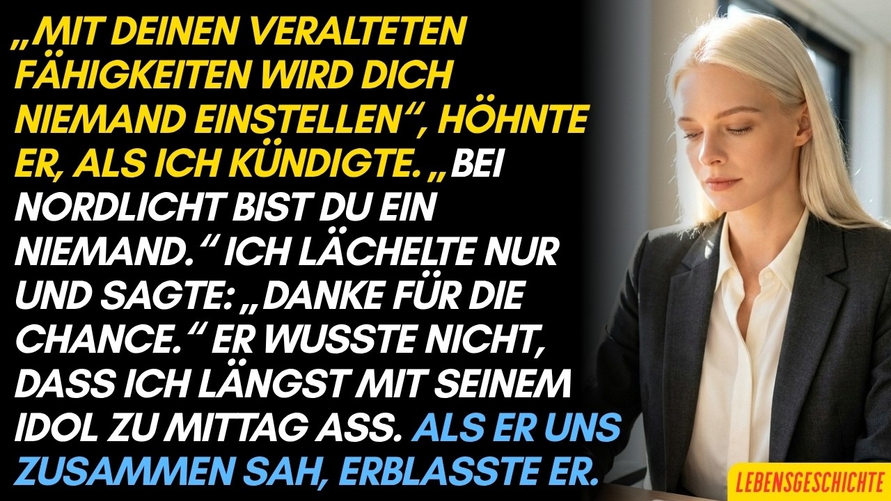 Ich stand in Naomis Büro und sah ihr Lächeln, während mein Handy ununterbrochen vibrierte. Nordlichtanalytik verlor den Bundesauftrag. Stefans Welt brach zusammen. Doch in diesem Moment klingelte...
