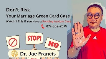 Watch this before submitting your marriage green card with a pending asylum case