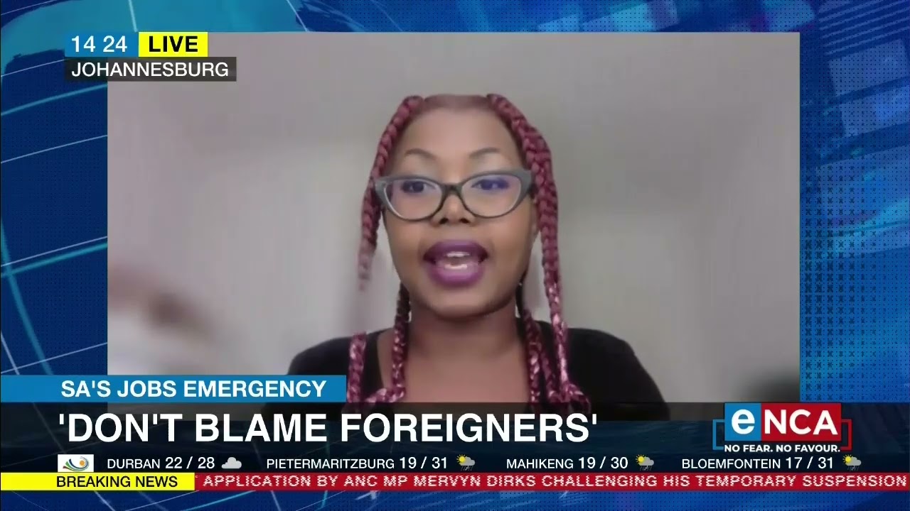 SA Jobs Emergency | Discussion | 'Don't blame foreigners' - Numsa