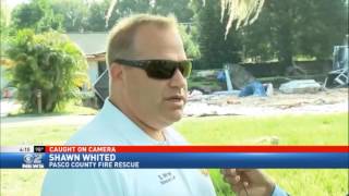 Sink Hole Swallows Two Homes in Florida
