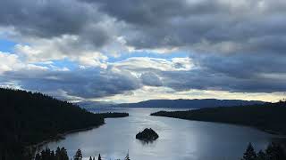 Emerald Bay: Amazing Spot for sunrise on the Lake Tahoe Scenic Drive (Time-lapse)