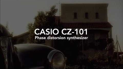 The CASIO CZ-101 - some sounds and FX