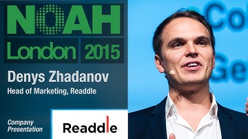 Denys Zhadanov, Readdle - NOAH15 London