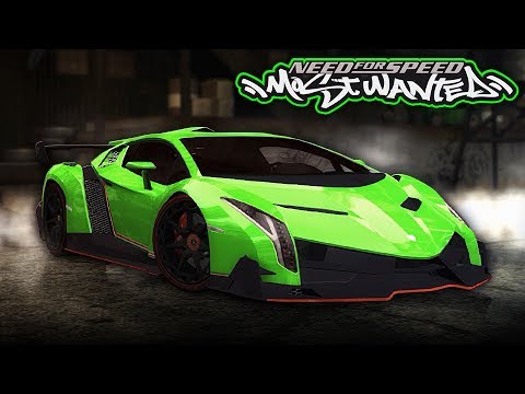 NFS Most Wanted | Lamborghini Veneno Mod Gameplay [1440p60] - YouTube