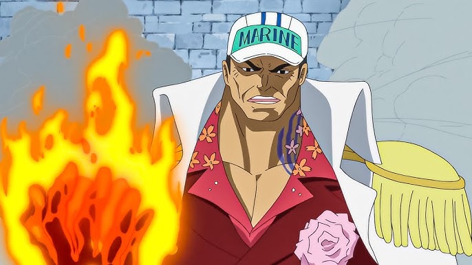One Piece Almirante Sakazuki