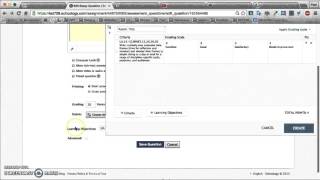 Schoology: Align Standards to Test Questions
