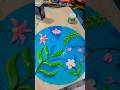 Floral art Part-2 |@mistiriyaart|  #craft #viral #YTshorts