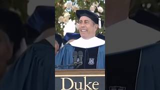 Jerry Seinfeld Commencement Speech, Duke University #seinfeld