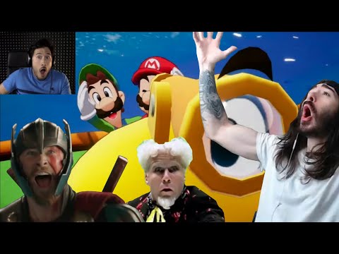 MARIO AND LUIGI ARE BACK!!!! (Trailer Reaction recreated with Memes)
