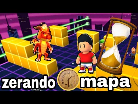 Liberaram o mapa do Block Dash Lendário no Stumble Guys venham jogar C