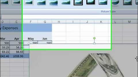 Using ClipArt in Excel