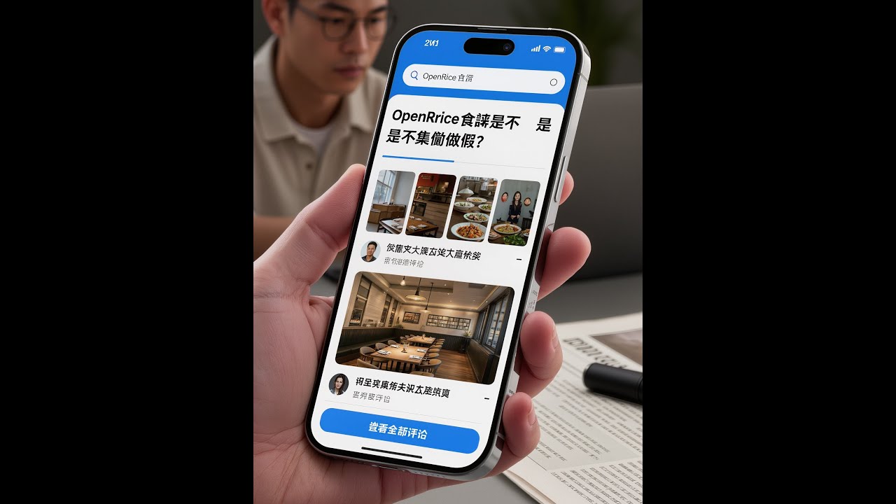 OpenRice食評是不是集體做假？