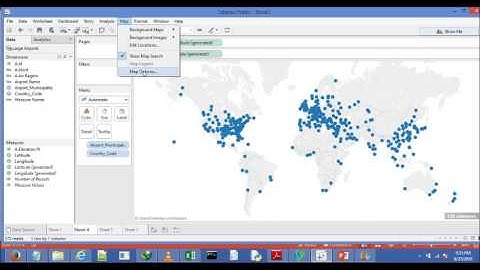 Advance Formatting  of Geospatial Data  With Tableau