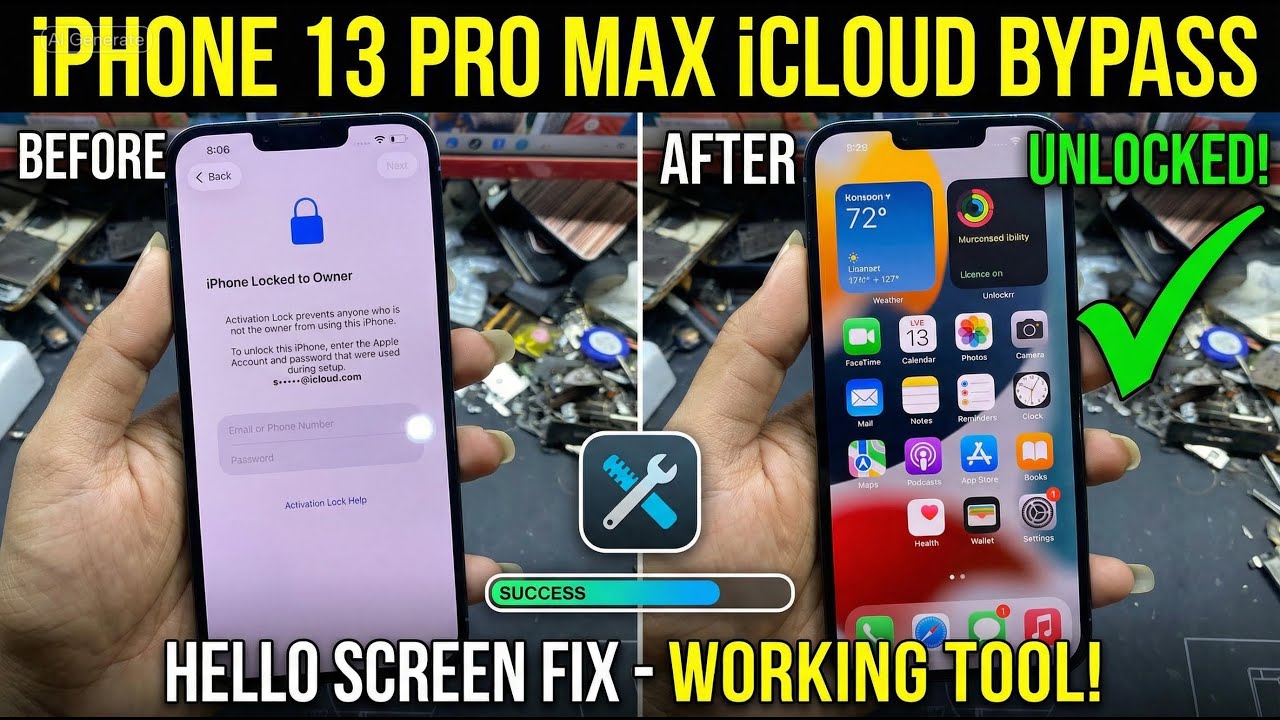 Ios 13hello Screen iPhone 13 Pro Max iCloud Hello Screen Bypass – Full Step-By-Step Guide ...