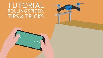 Parrot Rolling Spider - Tutorial #4 - Tips & Tricks - Freefall take-off, Joypad & photos
