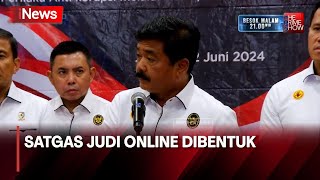 Pemerintah Bentuk Satgas Pemberantasan Judi Online - iNews Room 18/06
