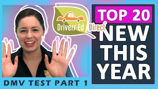 New DMV Test Questions - Top 20 This Year Knowledge Test Brain Busters Part 1 with Permit Quiz Liz by Drivers Ed Direct Driving School 13,401 views 4 months ago 10 minutes, 36 seconds