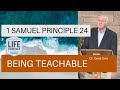 1 Samuel Principle 24 Being Teachable