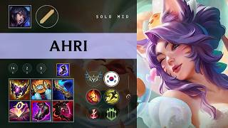 Ahri Mid vs Aurora - KR Challenger Patch 26.09