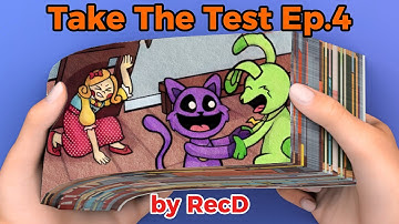 Take The Test - Miss Delight, Catnap & Smiling Critters Fan Song (Poppy Playtime Chapter 3) FlipBook