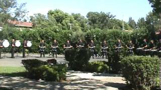 Blue Devils B Drumline 2009 Warmup