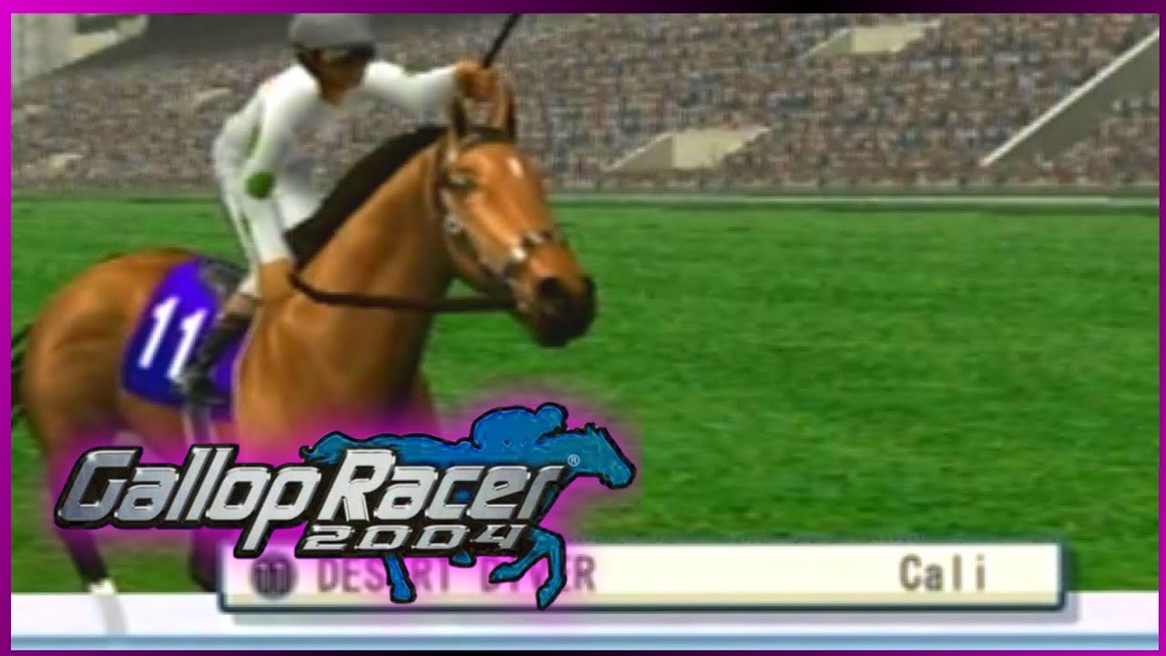Horse Racing Playing Hard More In Gallop Racer 2004 PS2 Day [112] YouTube