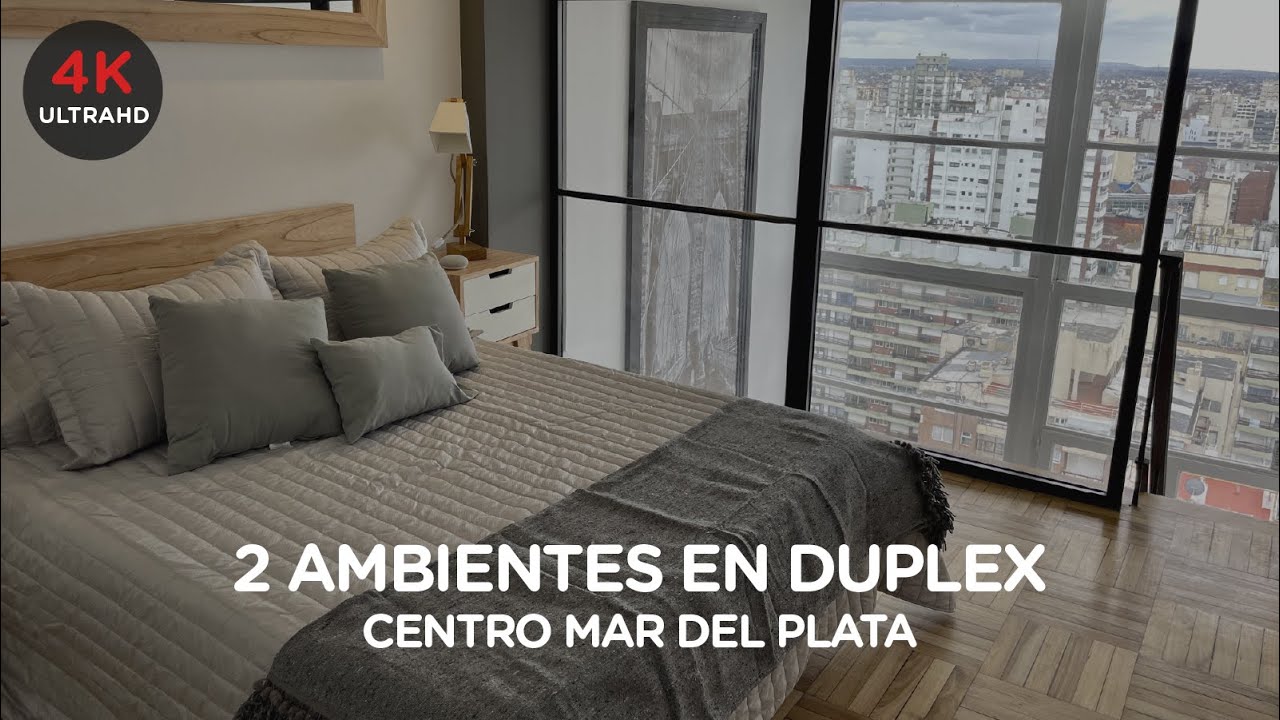RESERVADO Venta Departamento 2 ambientes en dúplex–vista panorámica – Centro Mar Del Plata 