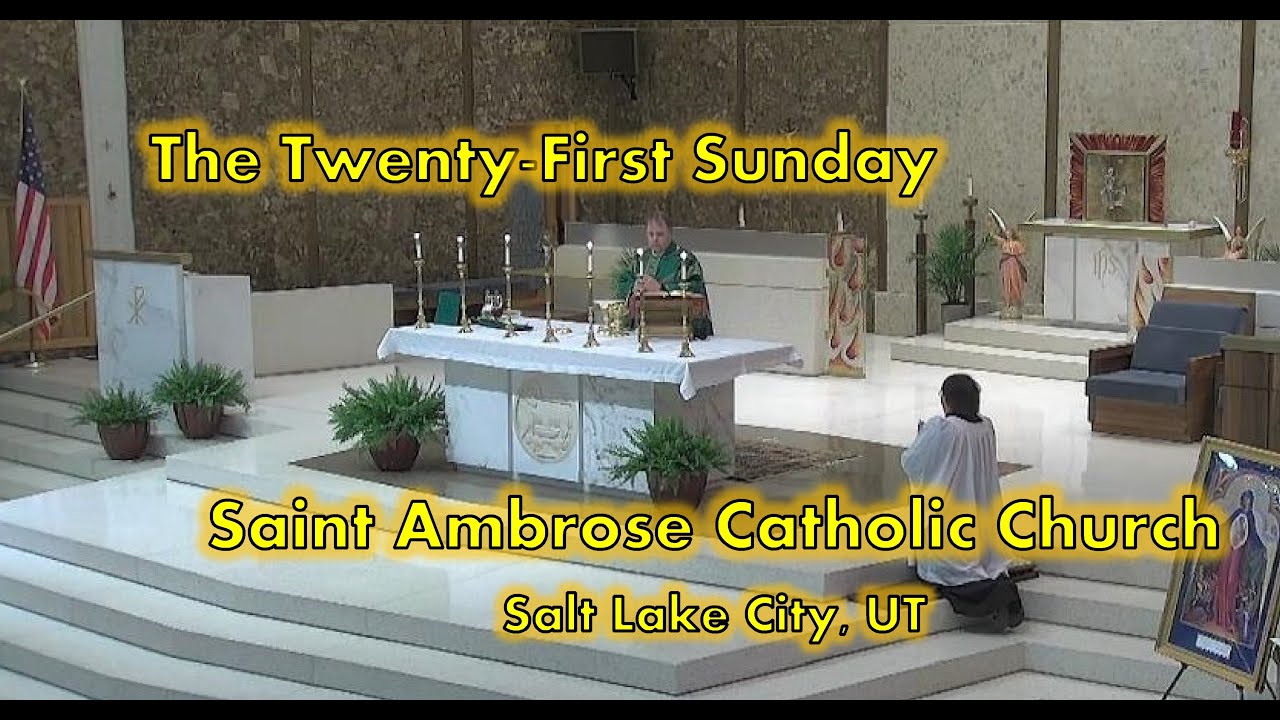 The Twenty-first Sunday in Ordinary Time (A) - YouTube