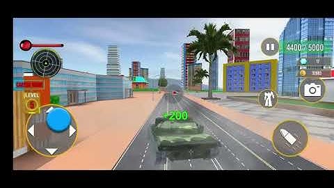 Army Bus Robot Car Game 3d
